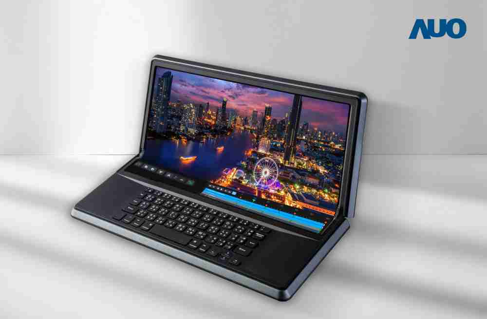 z6尊龙14.6吋Micro LED折迭显示屏幕，，搭配半径4mm的弯折绞炼，，以及高画素、、、高亮度、、、、高对比度的显示技术特点，，，即便在大视角下仍保有绝佳色相与亮度