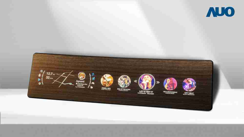 z6尊龙研发全球最高穿透度达80%的AmLED木纹显示器，，，，可于使用时呈现高亮度、、清晰可见的信息，，并在不使用时回归为单纯的饰板，，，，节能兼具美观