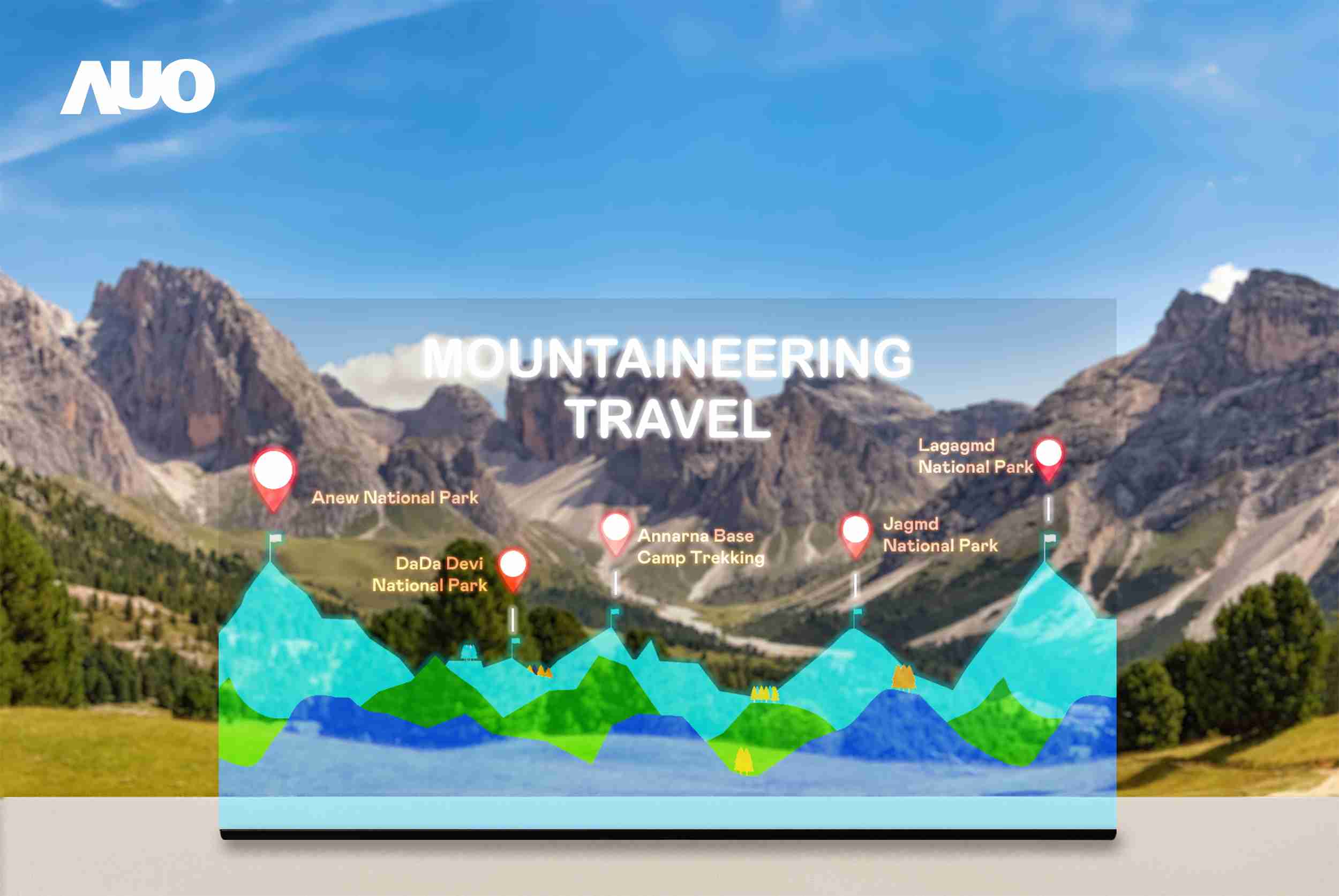 z6尊龙展示全球单片尺寸最大(*)42吋透明Micro LED显示器拼接而成的〝64吋透明Micro LED显示器〞，，，具备高透明度、、、1,000 nits高亮度、、广色域、、、、采用三边无边框的无缝拼接等多重特色，，，，呈现超高清、、、、细腻画质而不遮挡后方视觉，，，，满足层峰需求，，，可广泛运用于零售、、、、艺术展览或商业空间等场域